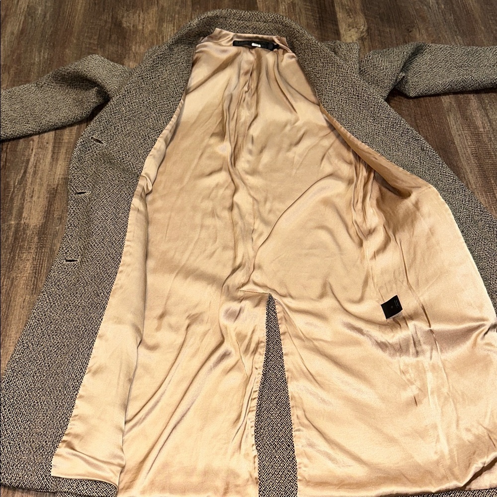 Jenni Kayne Beige Pea Hyde Coat Wool Blend size XS - Picture 7 of 9